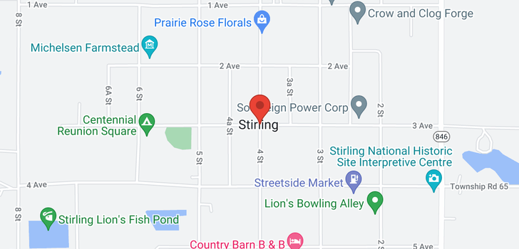 map of Stirling